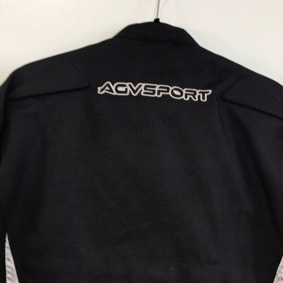 AVG SPORTS MOTORCYCLE RACING BIKER JACKET - Picture 4 of 8